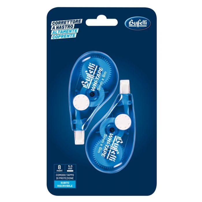 CORRETTORI A NASTRO - 5 MM X 8 METRI 2PZ. Foto prodotto